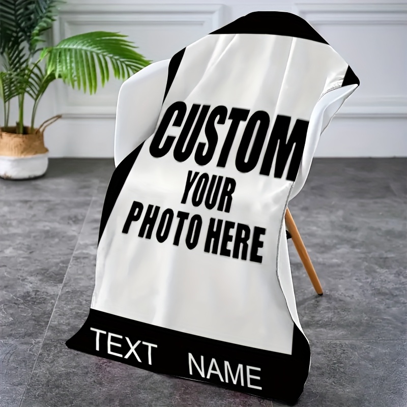 Customized Photo Extra Large Beach Towel, Gift