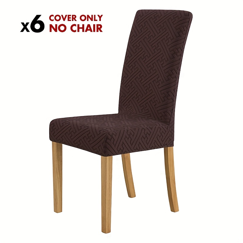 modern jacquard dining chair covers stretch slipcover Temu Bahrain