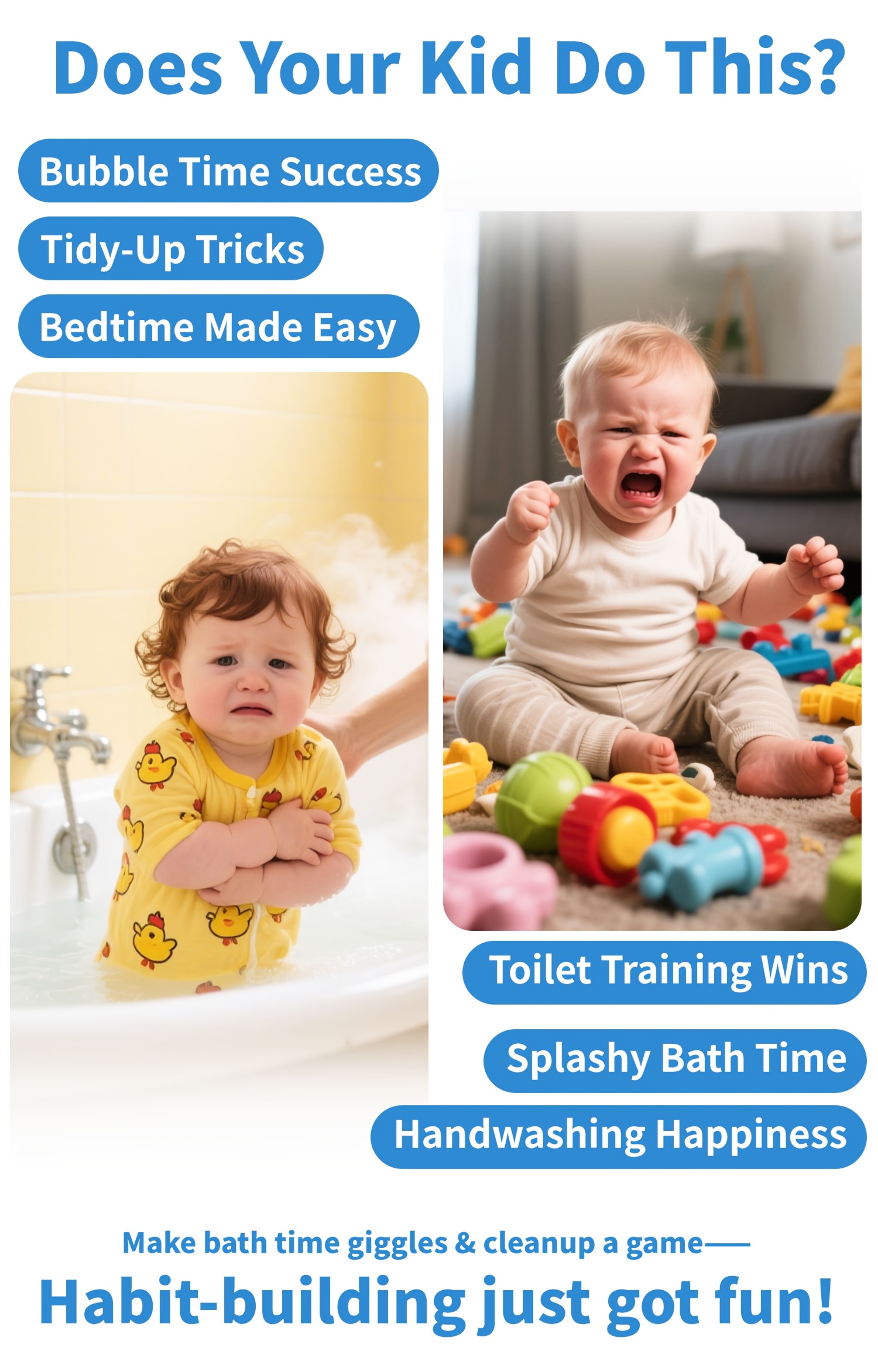 Elephant'S Bubble Bath Lift-The-Flap Books, Good Bath Habit Formation for Kid, Cute Illustration Style, Interactive Picture Push-Pull Book, Early Education Enlightenment, Best Birthday Gift, Bear Tale