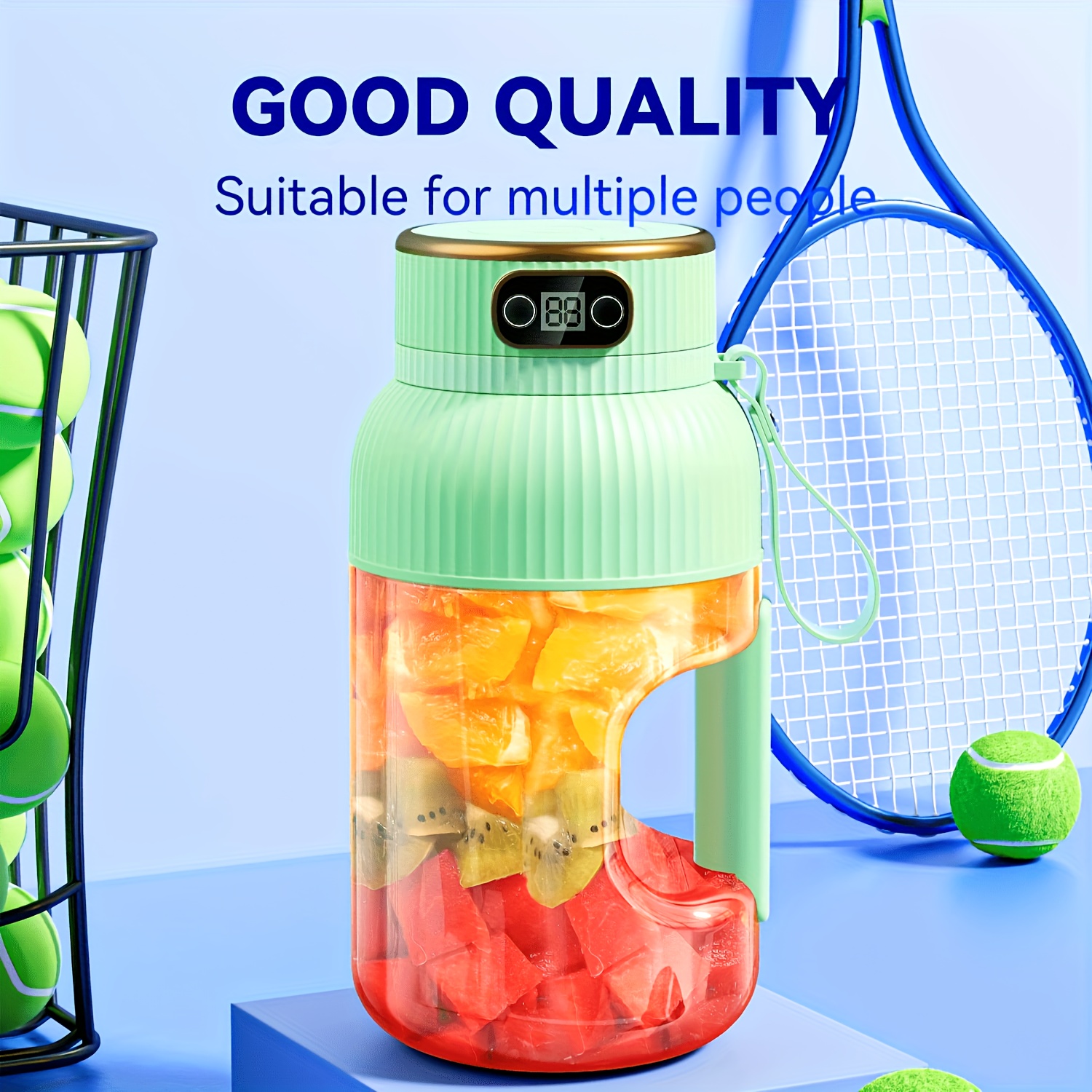 Fruit Juicer, Portable Multifunctional Drink Cup, Upgraded 10... product image 9