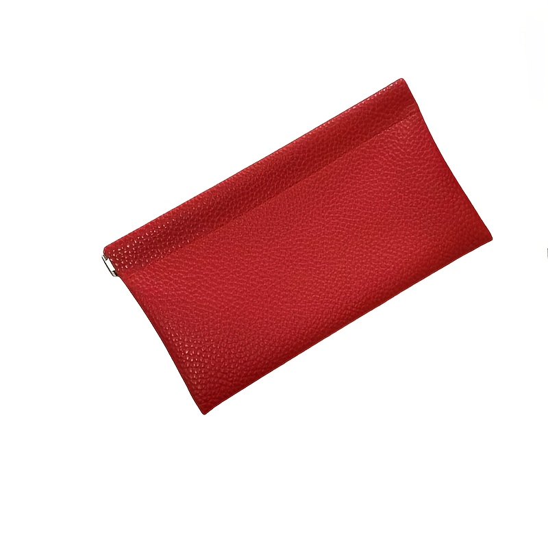 Large Capacity Handbag Coin Purse Card Holder Phone Bag Glasses Organizer Easy Faux Leather