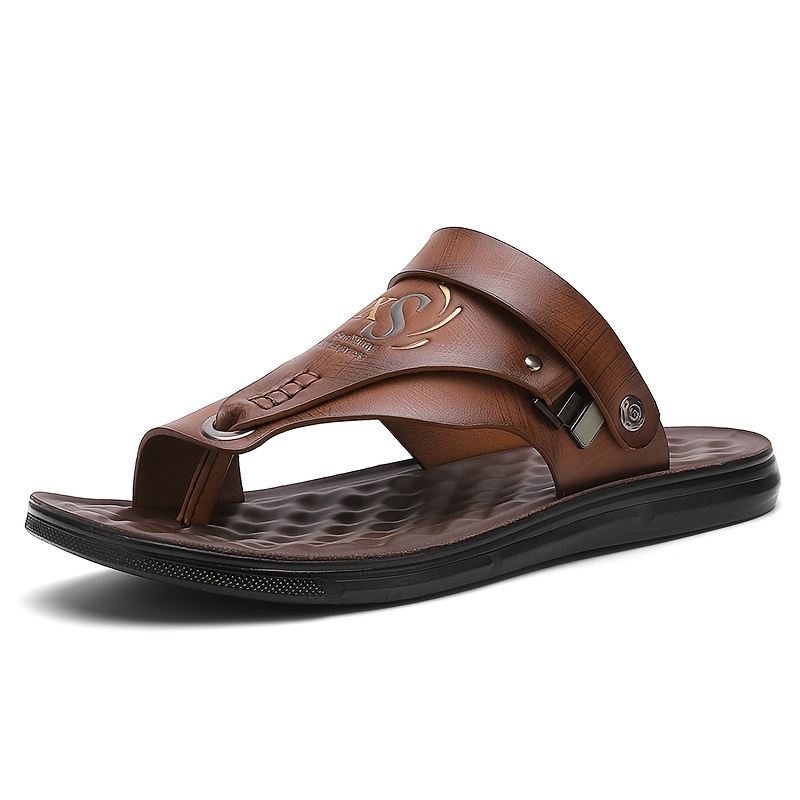 TEMU Chaussures de Plage pour Hommes, Sandales de Sport Grande Taille pour Extérieur, Mules Décontractées , Chaussures de Conduite Légères à Double ,
