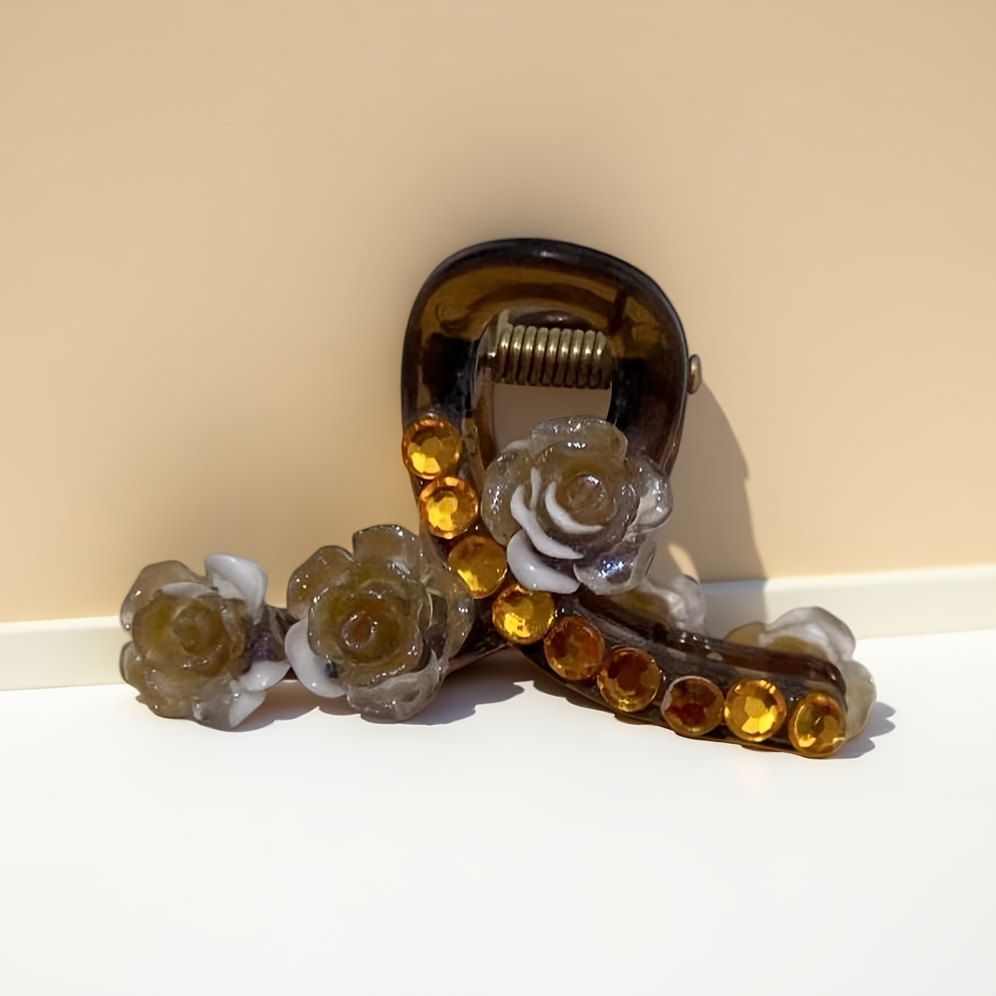 3pcs New Temperament Camellia Pearl Mini Hair Clip Female Bangs Broken Hair Clip Princess Hair Card Headwear Wholesale