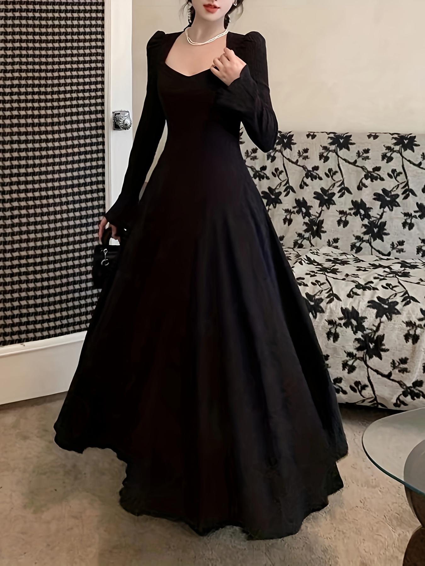 long black dress bodycon Black Bodycon Dress Maxi main image 1