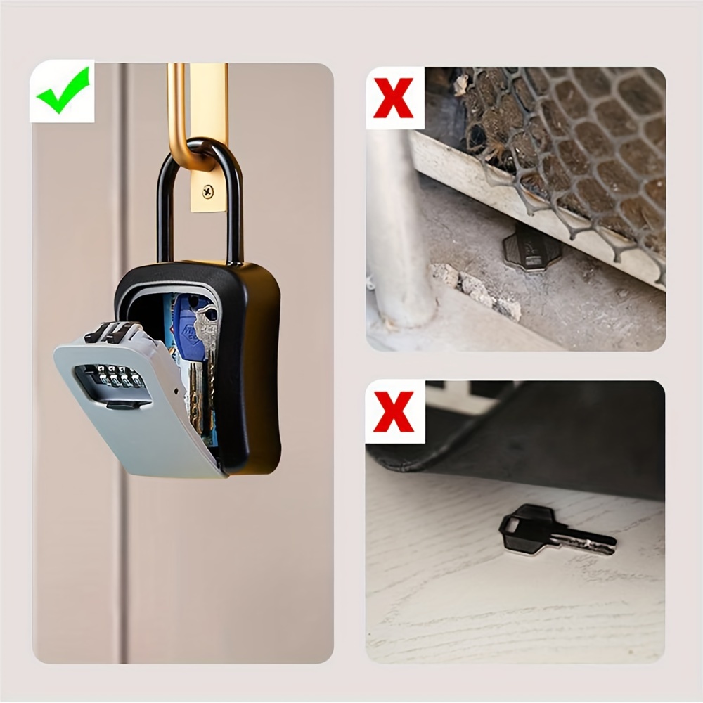 小物 PADLOCK KEY HANGER 63mm Armoured Container Padlock Shutter Lock Security Solid