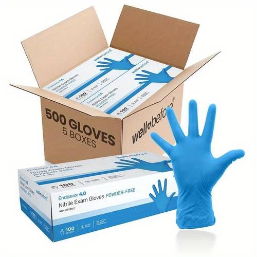 500pcs 100pcs anti slip nitrile gloves suitable for aquarium cleaning pet care