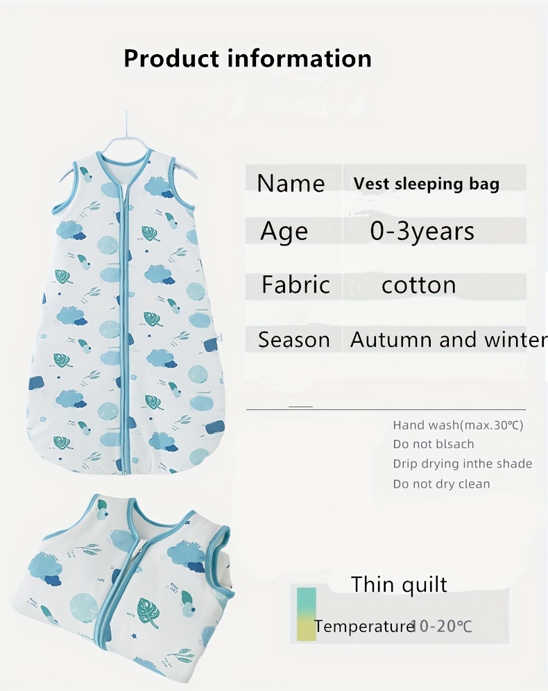 two piece set thin sleeping bag 1 5tog autumn and winter two way zipper printed youngsterss sleeping bag details 3