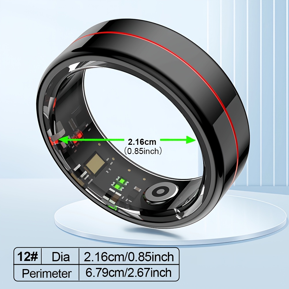 Gwenland New Smart Health Management Ring, , Sizes 8, 9, 10, 11, 12, 13, Health Management, Sleep Tracking, Remote Control Photography, , Multiple Sports , Business, Leisure, Fitness