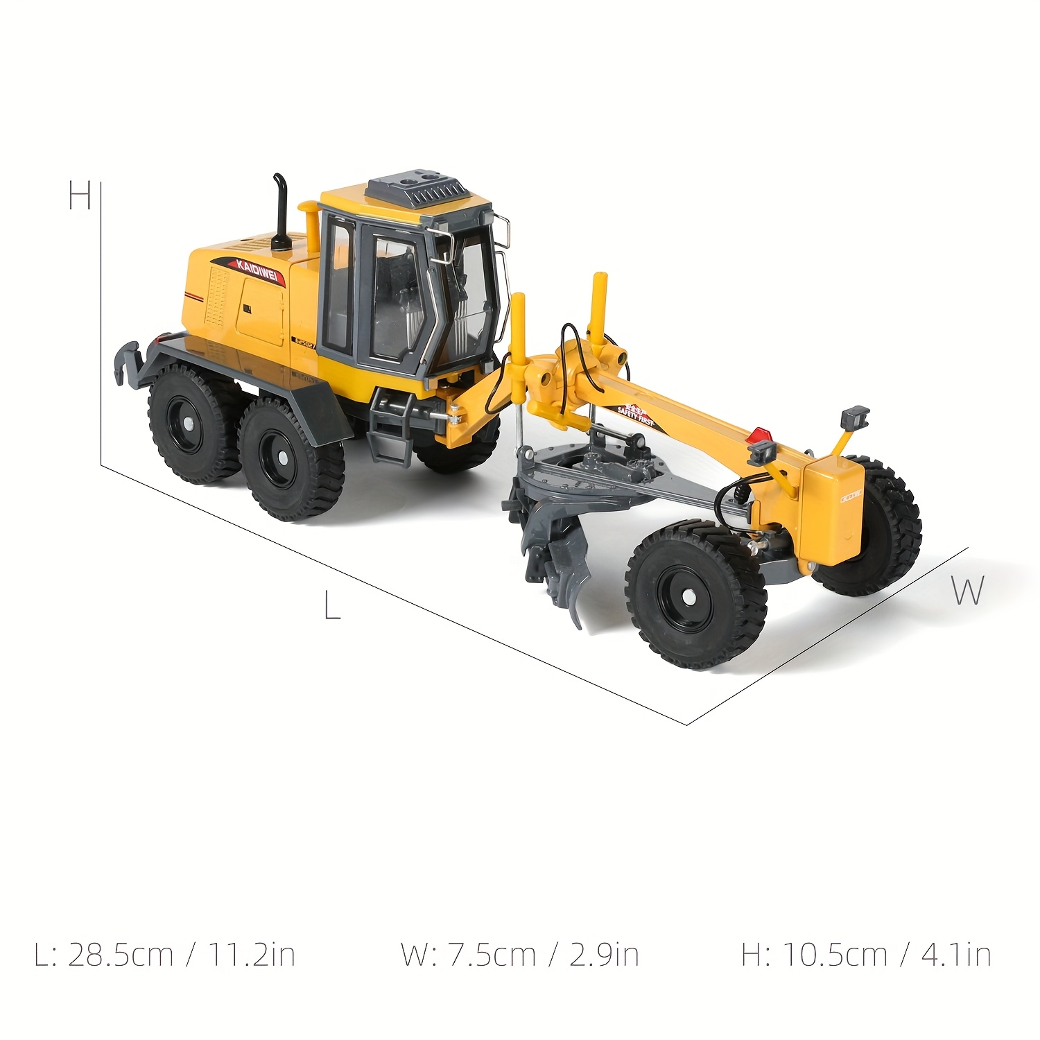 kdw 1 35 scale alloy motor grader model die cast metal - Temu