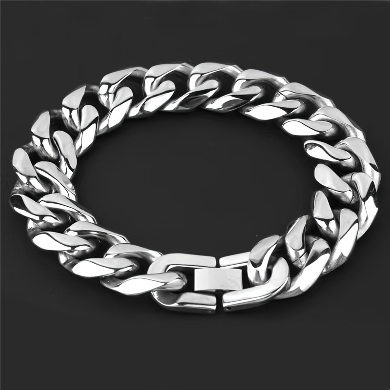 TEMU Fashion Bracelet - Six-sided Grinding , Iron
