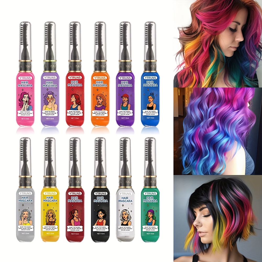 temporary hair color mascara 13 instant - Temu