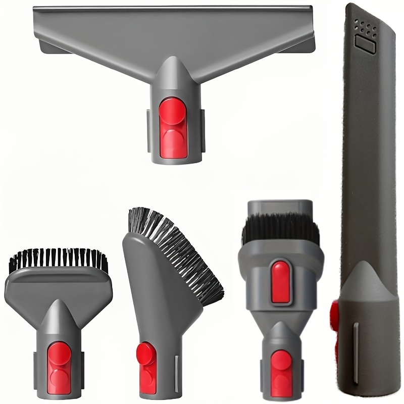 TEMU 5 pezzi di accessori per aspirapolvere Dyson V7 V8 V10 V11 V12 V15 SV10 SV11, ricambi per aspirapolvere Dyson, spazzola per aspirapolvere Dyson,