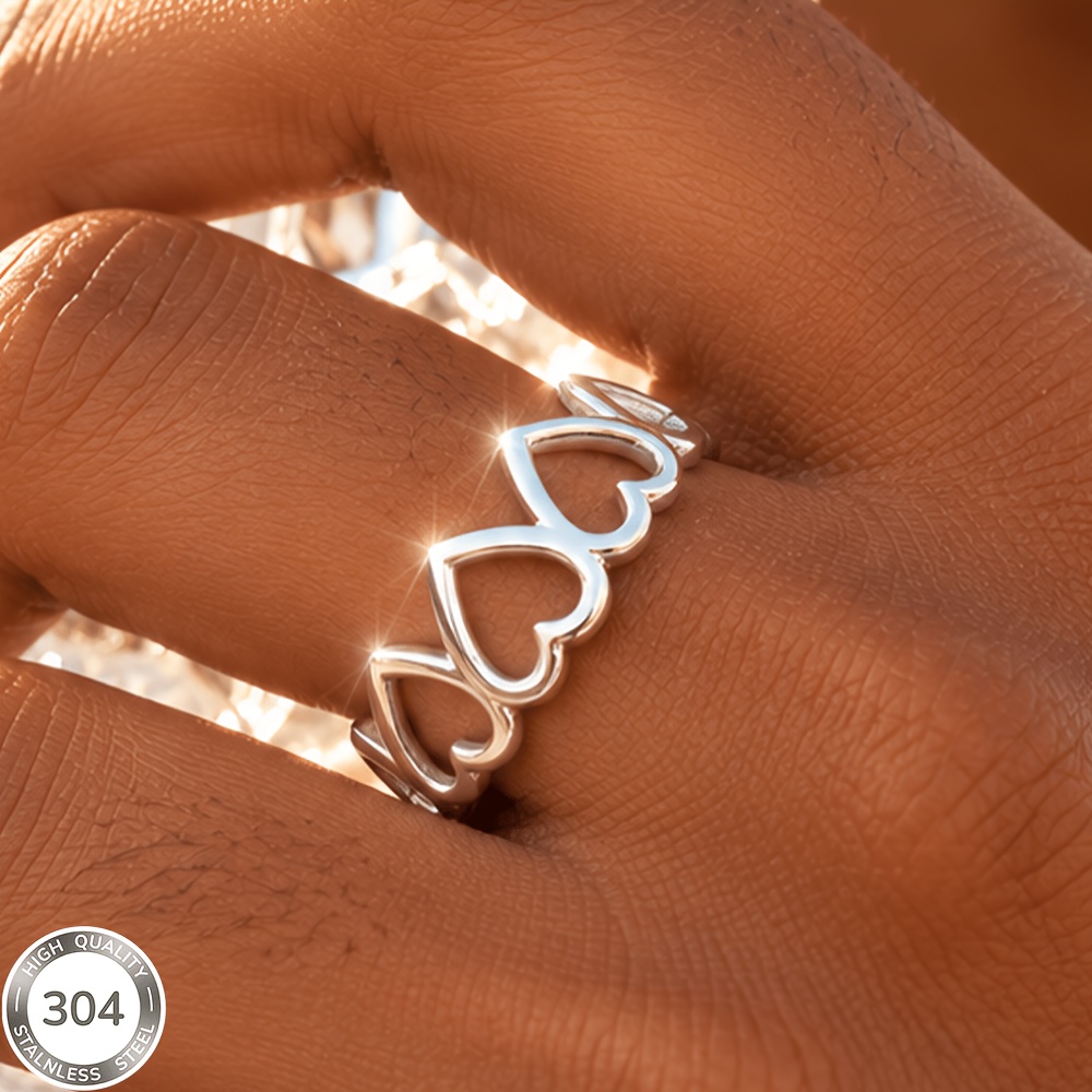 High-Quality Open-End Ring, Unisex Birthday Gift