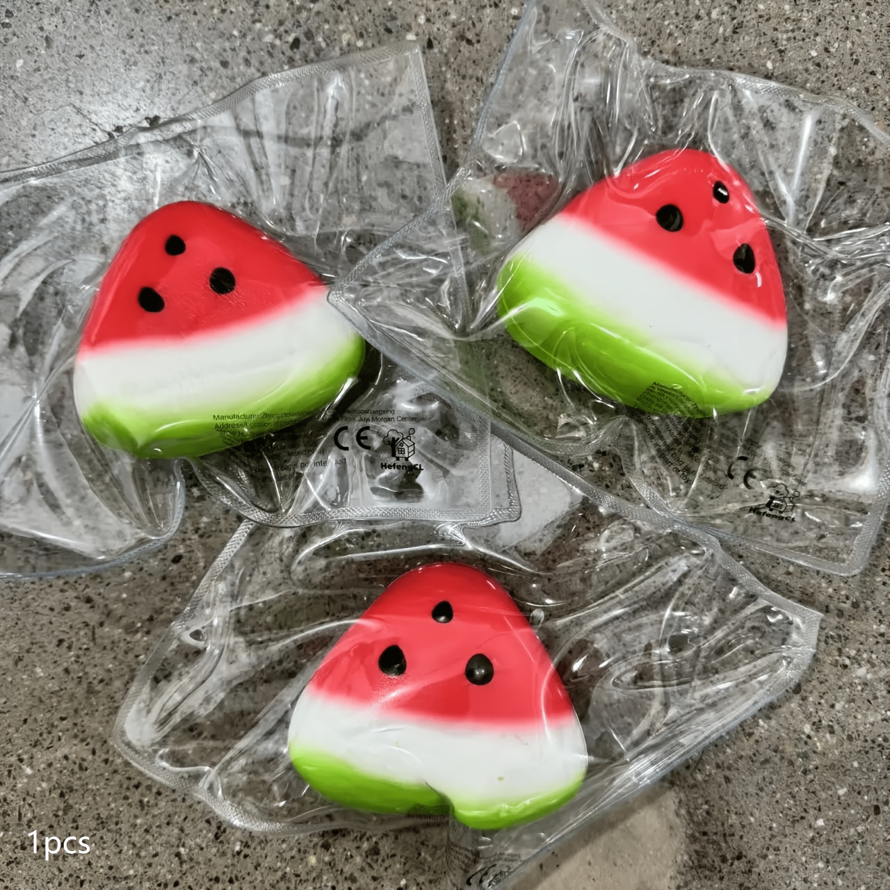 Soft Watermelon Squeeze Toy, Slow-rebound Sensory Relax Toy, Stress Ball For Focus, Brain Relaxation, And Strength Building. Suitable As A Desktop Ornament, Classroom Reward, Or Fun Summer Gift