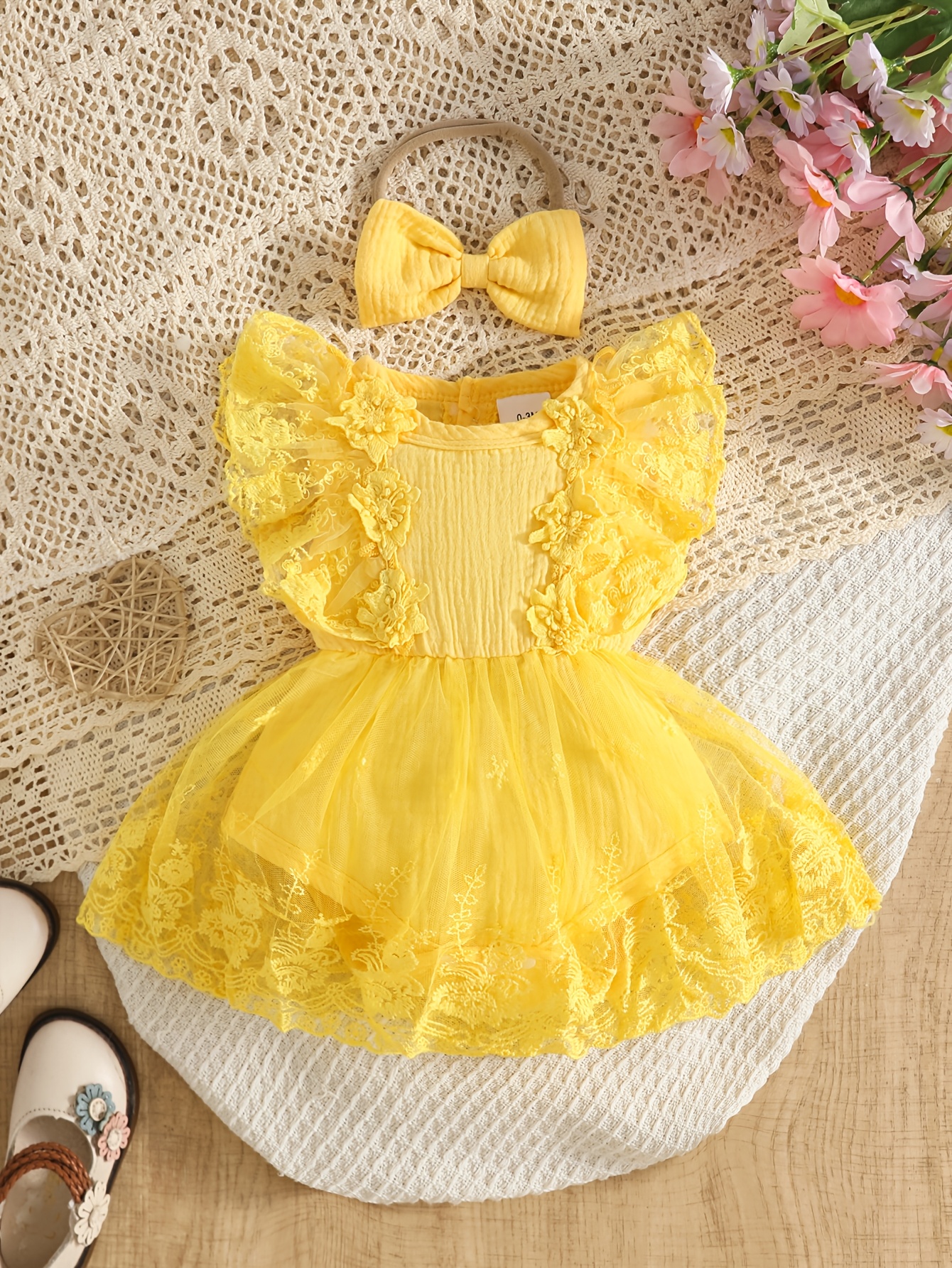 yellow baby dress - Portugal