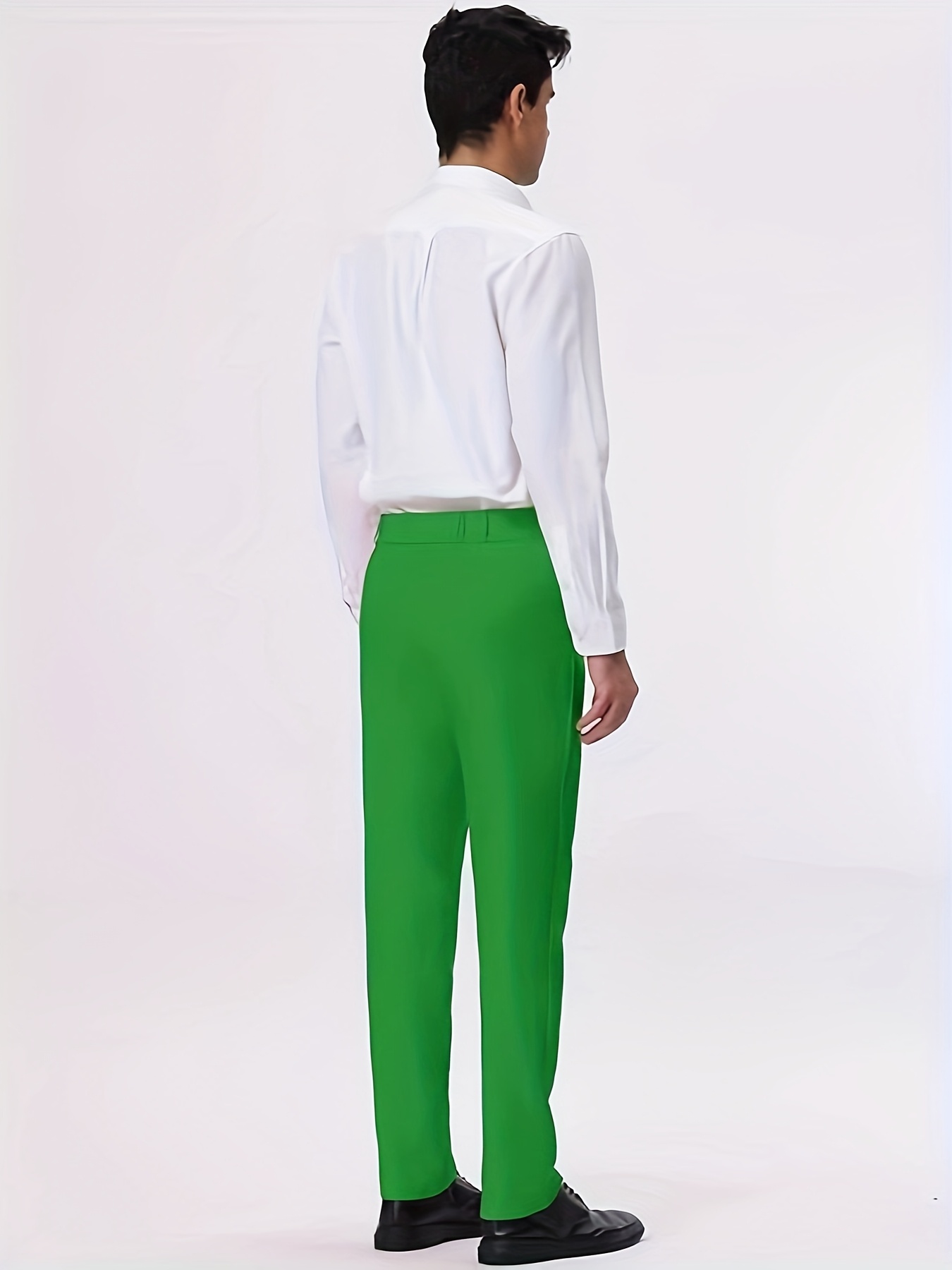slim fit dress slacks Forest Green Suit Pant – Ainsley & Troupe, LLC main image 0