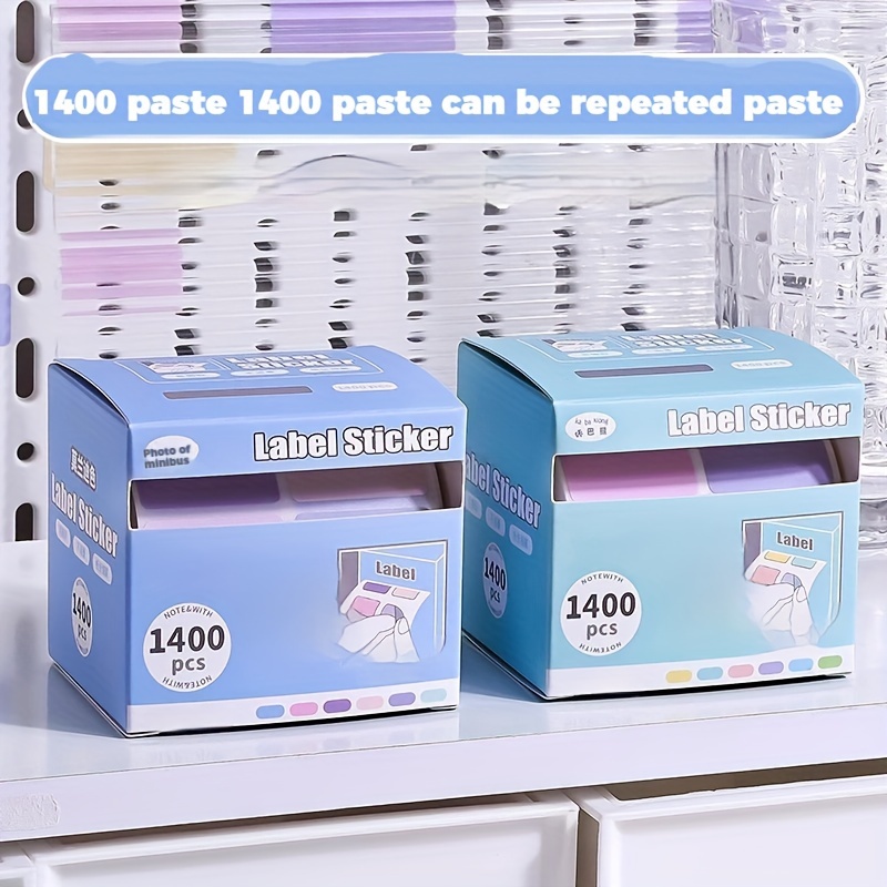 

1400- Adhesive -, Rectangular Labels, For Marking Errors, Indexing, And -, For And Use