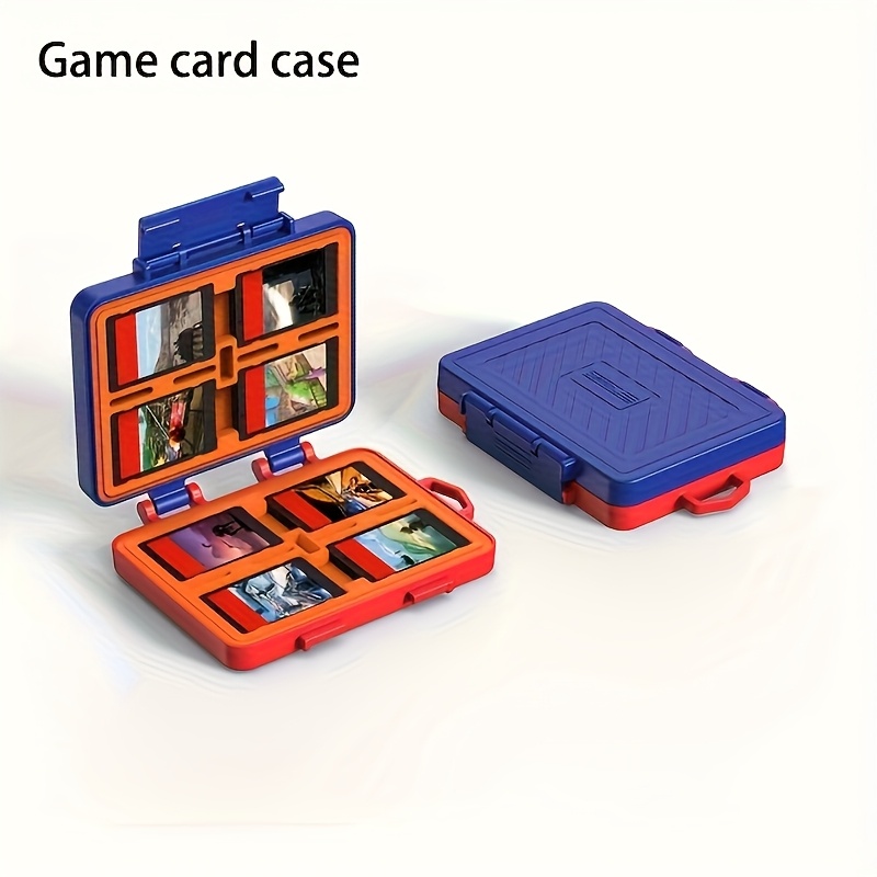  for switch 2 game card case with 24-slot storage, high quality & dustproof design, anti-oxidation protection, ergonomic grip & portable carrying case for switch oled/ns - durable abs material, compatible with for switch 2 console & oled model, travel-friendly accessory organizer, gaming storage, , sturdy construction, storage solution, travel Product details 2