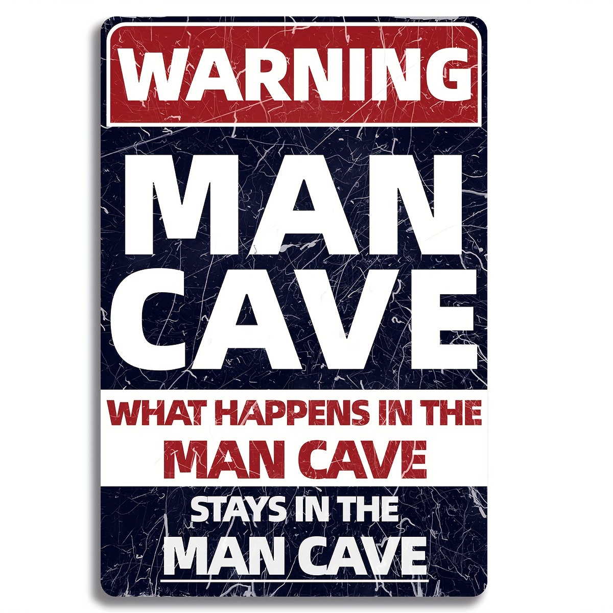 

Man Cave Gifts, Man Cave Decor, Man Cave Sign, Man Cave Accessories, Wall Art, Funny Signs For Men, A Perfect Gift For A Man, For Home, Kitchen, Garage, Gameroom, Bathroom And Bar