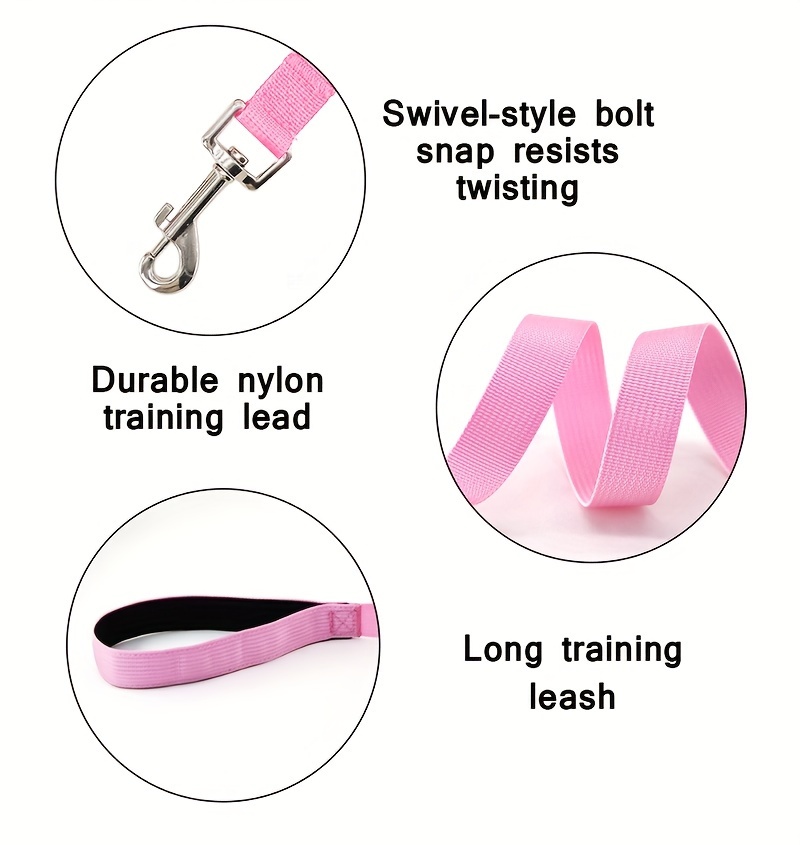 puppy     training agility leash 5 9 50ft long leash   training   or backyard Product details 4
