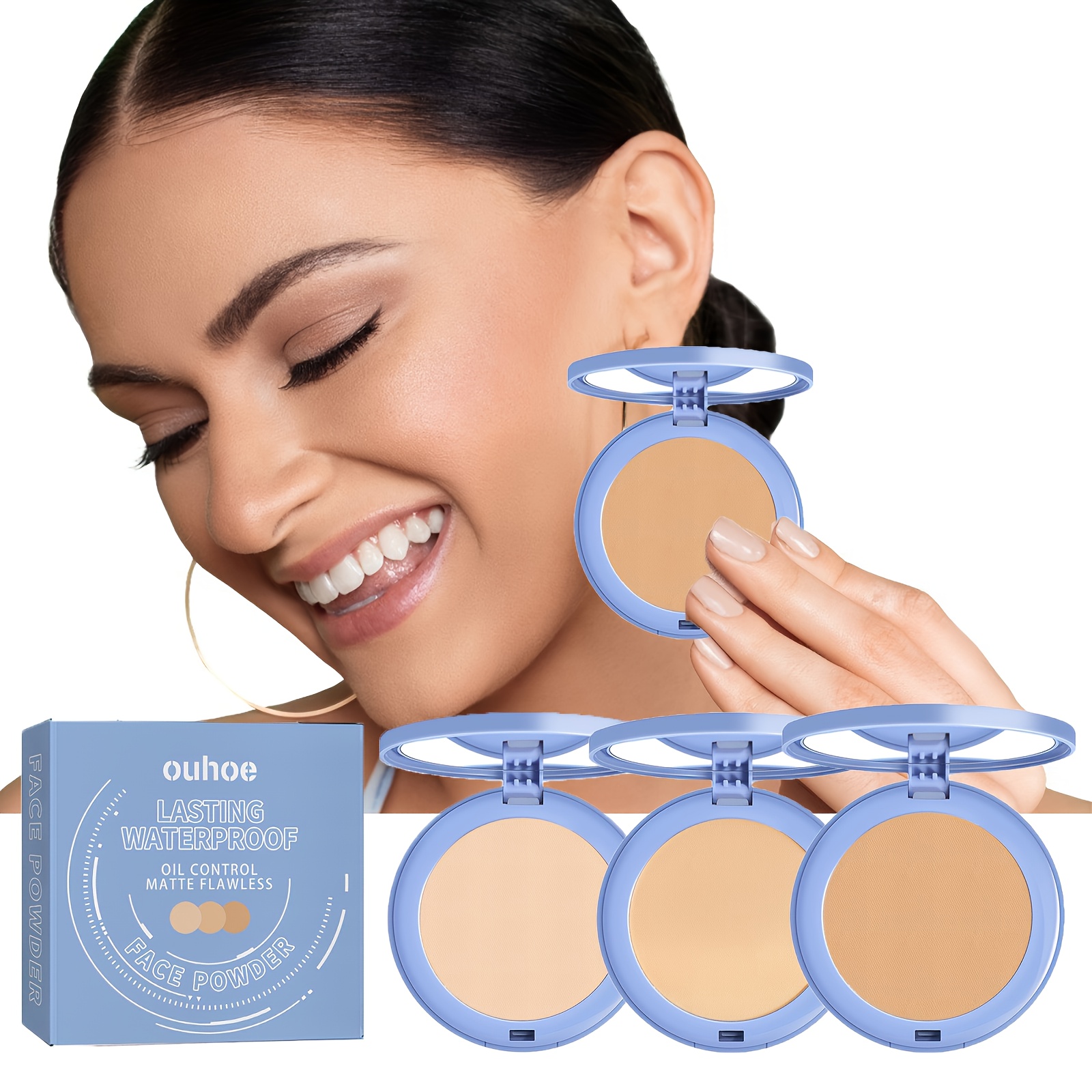 setting powder   that offers a flawless long lasting end resistant to makeup fading with   lightweight and breathable formula