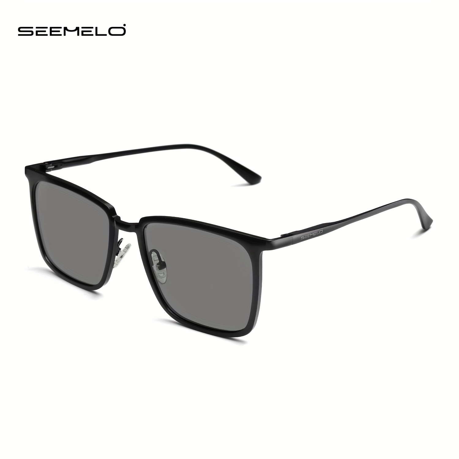 TEMU Seemelo Changing Sunglasses Photochromic Sunglasses Night Lens Sunglasses Tac Polarized Sunglasses Driving Sunglasses Dual-use Uv400 Sun