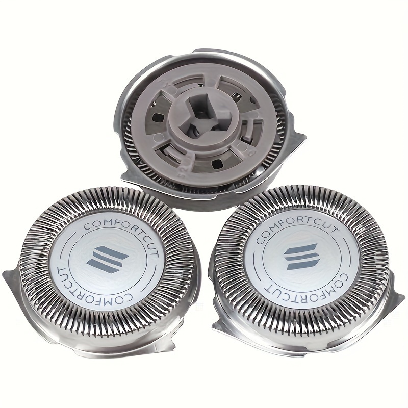 

3-piece Replacement Shaver Head Blades For Sh30/52 Series - Compatible With S5100, S5400, S5010 & More