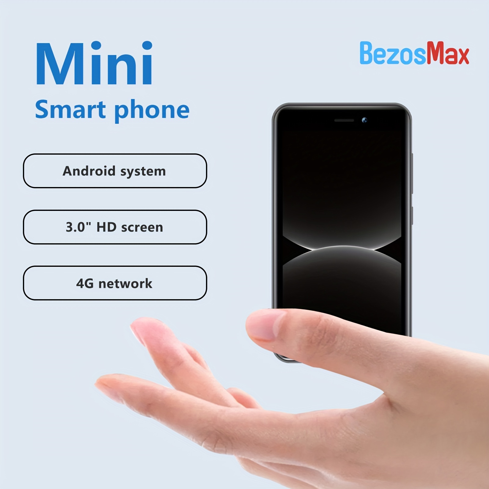 

Bezosmax Smartphones, 4g Network, Phone, 3.0 Hd , For Children, Phone, , Gps Location, .