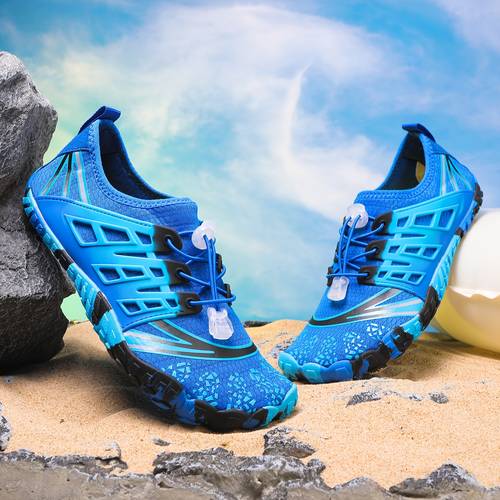 item picture mens lightweight barefoot water shoes quick dry and breathable suitable for swimming hiking surfing and casual walking