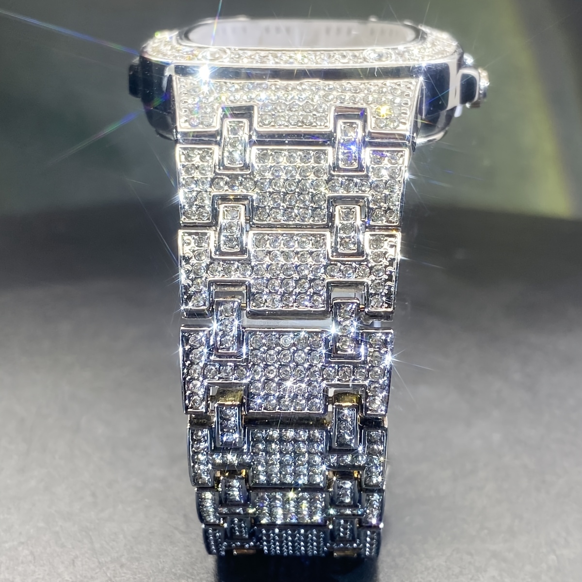 latest chilled mens watch with street   drill hip   watch for women with luminous scale for couples jewelry accessories Product details 11