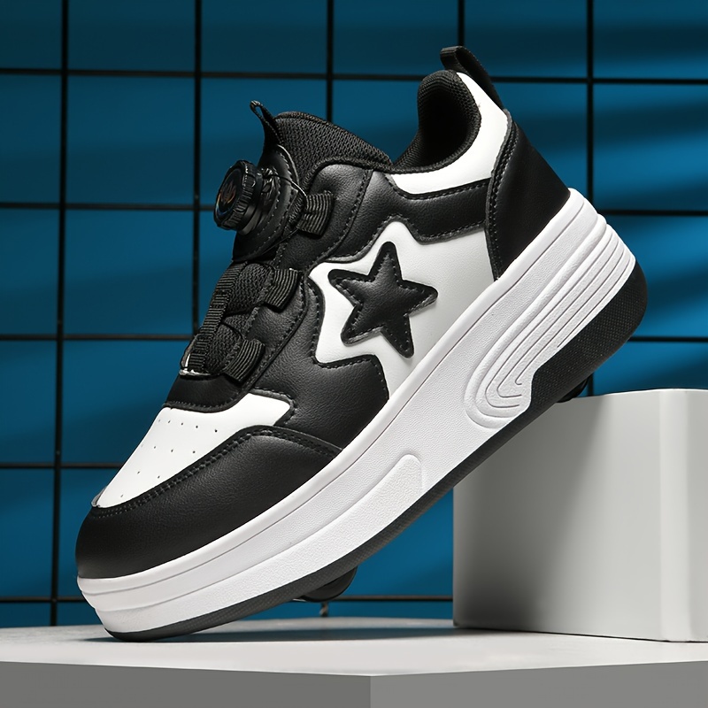 patines ruedas niños 2024 diseño estrellas negro Temu Spain