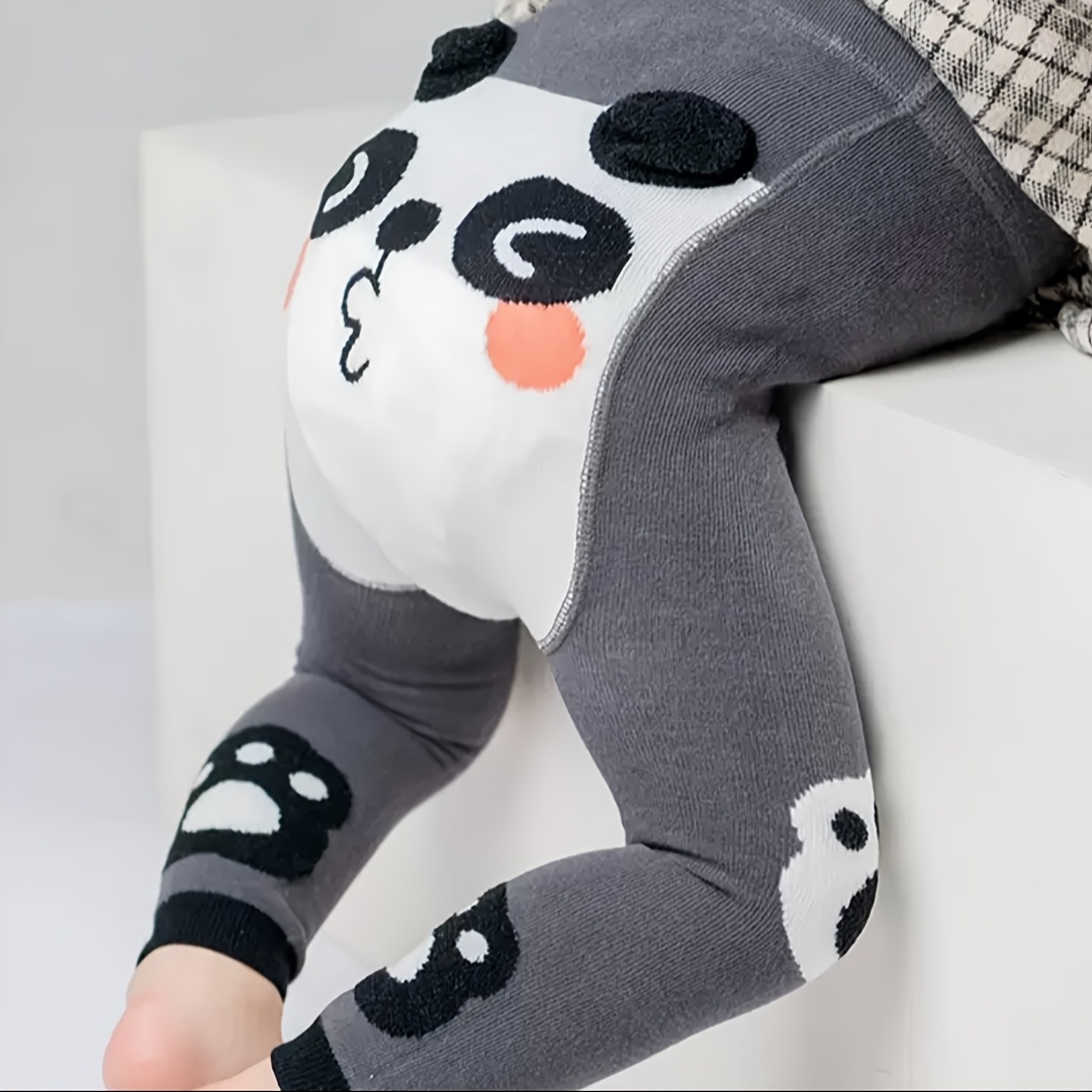 Image of 1pc Big Leggings Suitable For Baby Boys And Girls 0, Cartoon, Fall And Winter Clothes