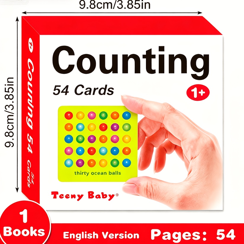 1-100 Number Recognition Flashcards for Early Education