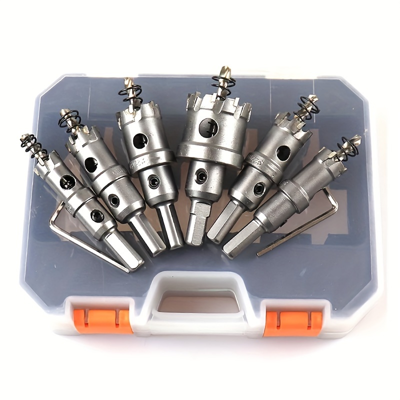 8pcs 16     set carbide tip tct cutter for plate metalworking drilling   Product details 6