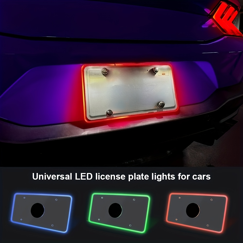 car plate frame sold on Temu United States