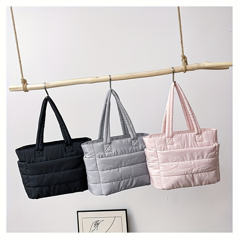 Satinsaint Large Tote Travel Bag For Women Lightweight Quilted Carry | INDIA