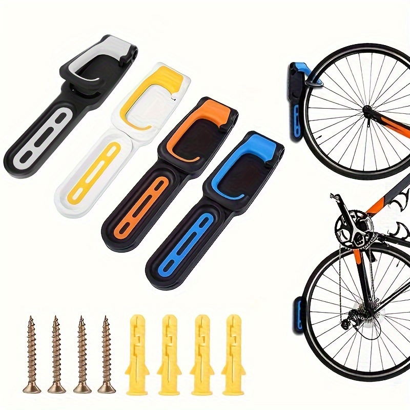 

Bicycle Wall Hook Foldable Wall Hook, Bicycle Mountain Bike Display Rack Parking Frame, Vertical Parking Frame, For Indoor Garage, Suitable For Mountain Bikes And Road Bikes