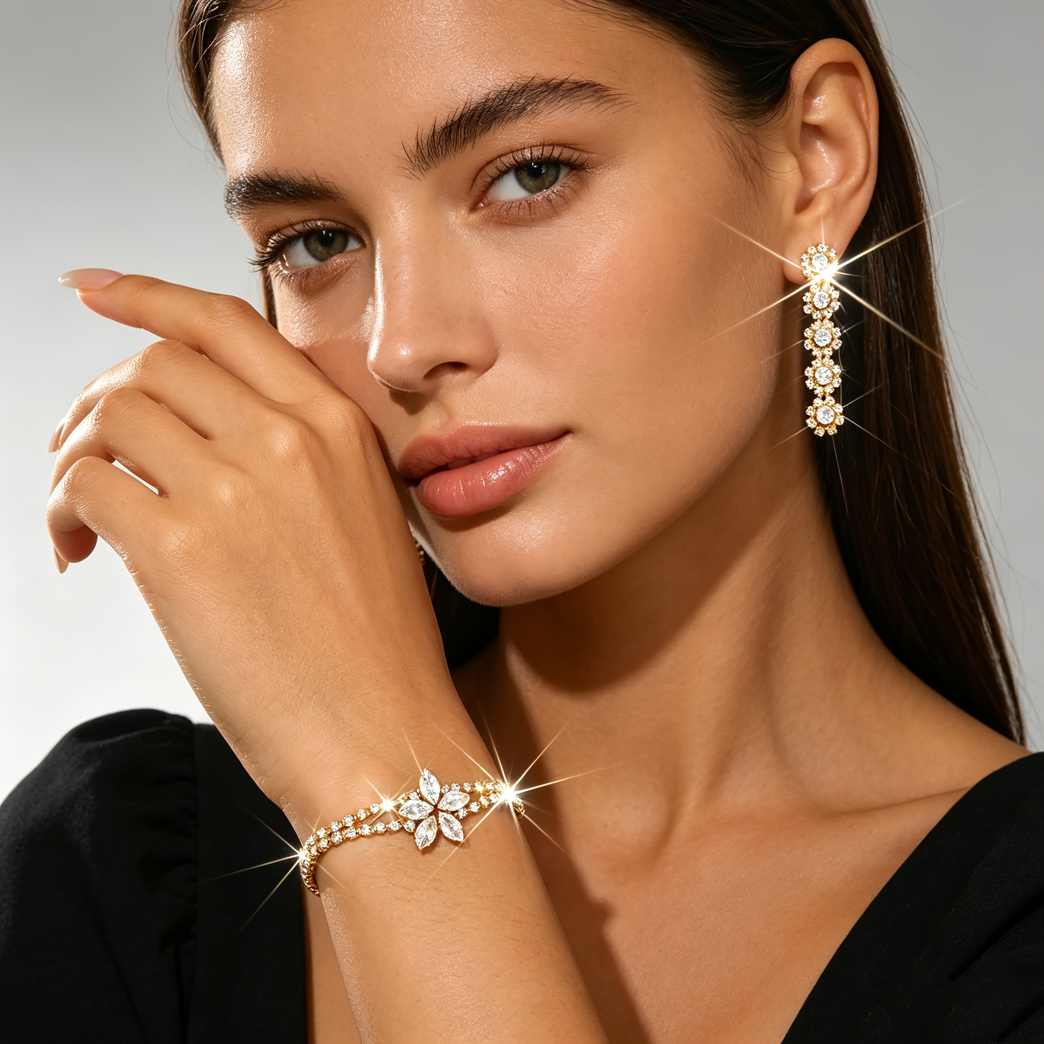 Wedding Women's High Jewelry Two-Piece Set