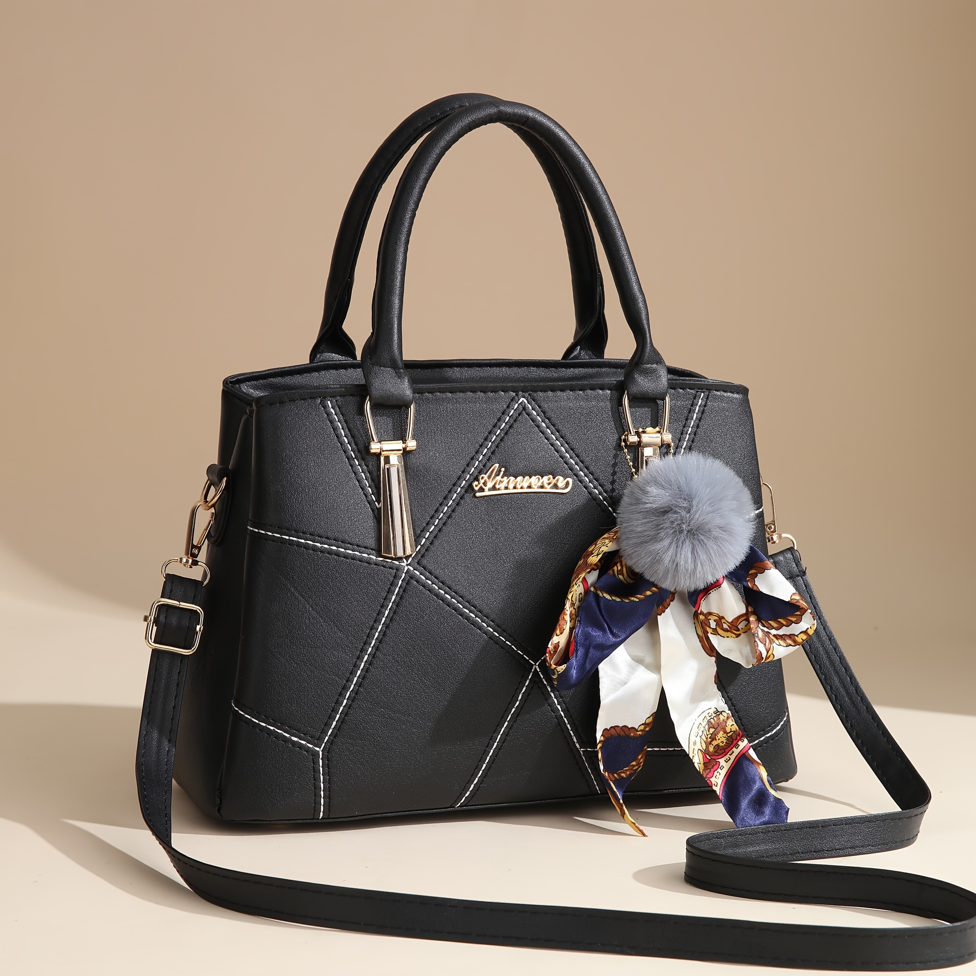 gift for mom new fashionable and elegant wo s handbag simple shoulder handbag versatile commuter bag perfect gift 2