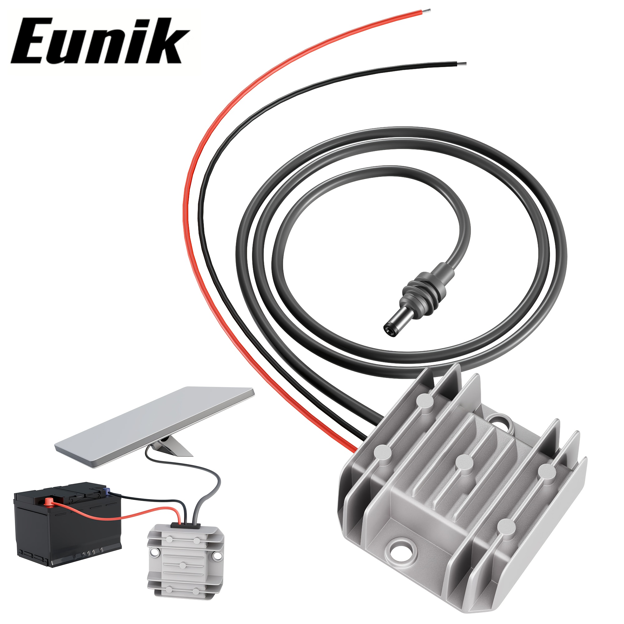 TEMU Starlink 12v To 30v Adapter, Suitable For Power Conversion In Trucks And Rvs, Provides A Stable Output Of 3.5a, Compatible With Starlink Power