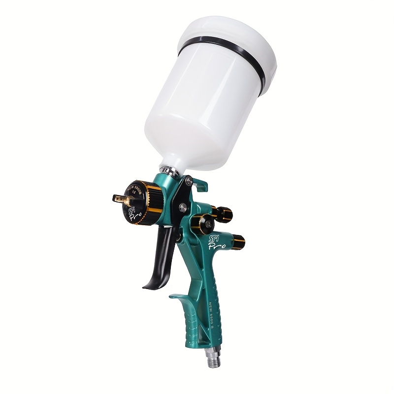 TEMU The Golden Jade 8900b Is A Professional Spray Gun For Automotive Use, Featuring A 1.3mm Precision Nozzle And Designed For Low-pressure