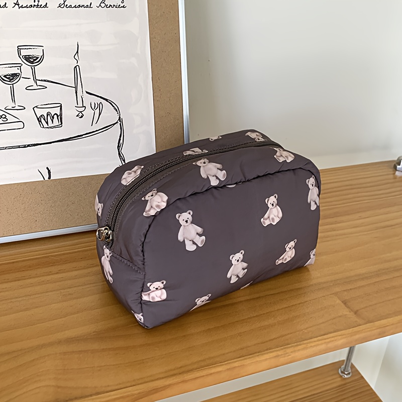E-shop Kosmetiktasche mit großem Fassungsvermögen, tragbare Handtasche, Tasche für Kleinigkeiten, Kosmetik-Organizer