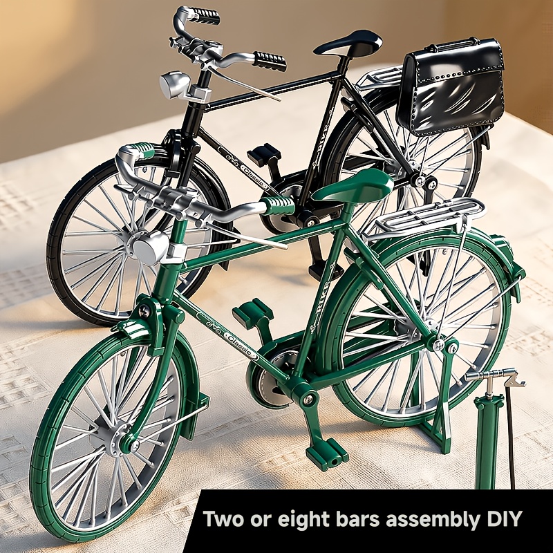 item picture 58pcs vintage model bicycle ornament set