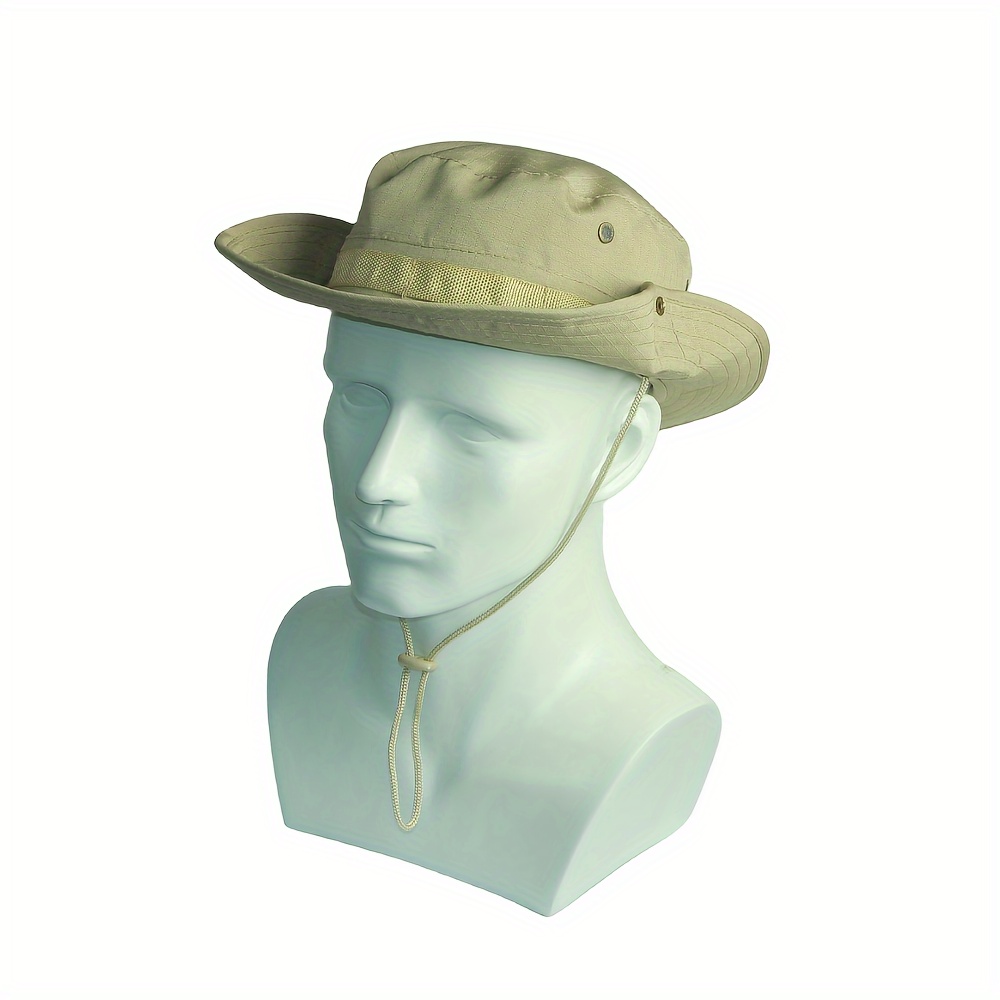 Amy Green Bucket Hat Outdoor Men Fishing Hunting Military Safari Boonie Hat  Panama Cotton Unisex Women Summer Bob Sun Camo Hats