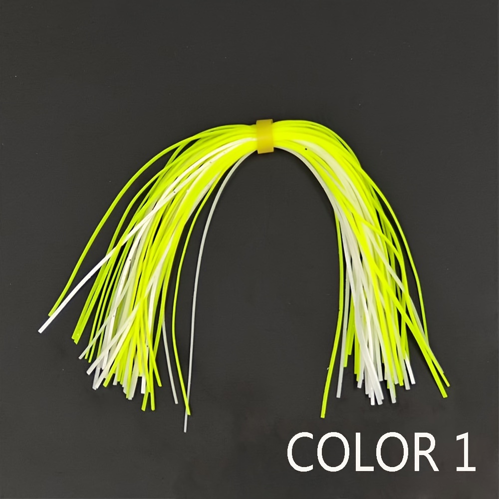 Silicon Skirts Fishing Lure Spinner Bait Buzzbait Skirt Jig - Temu