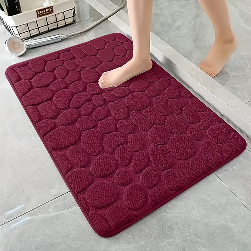 

Ultra- Fleece Bath Mat - Non-slip, Quick-dry & Absorbent, Shower & Bathtub