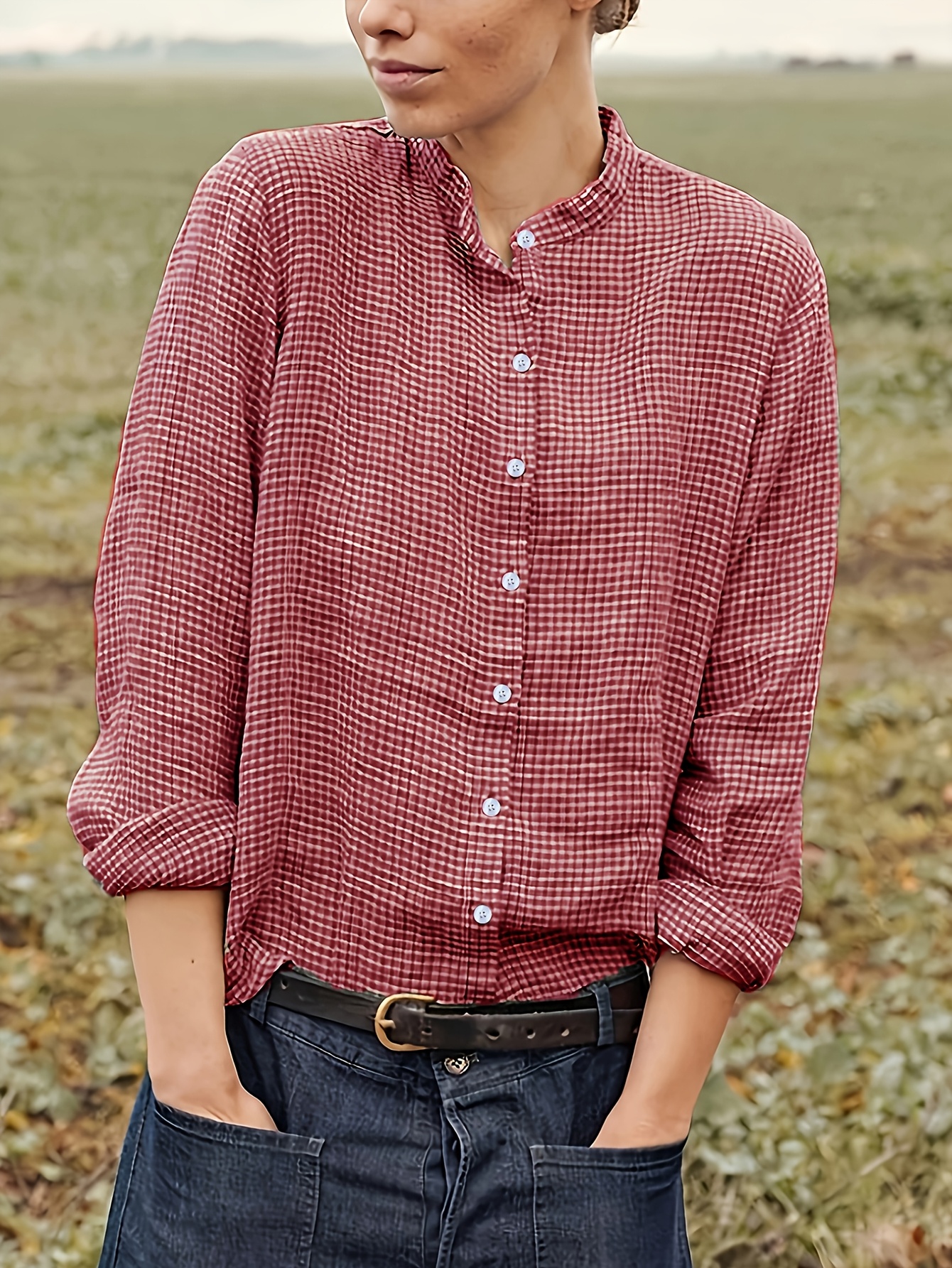 womens fashion casual spring summer new arrival beautiful womens shirt vintage outdoor   womens shirt