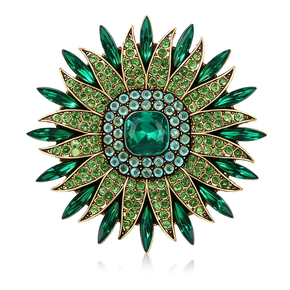TEMU Broche Haut de Gamme, Accessoire de Robe de Banquet , Élégant et Polyvalent, Corsage pour Femme