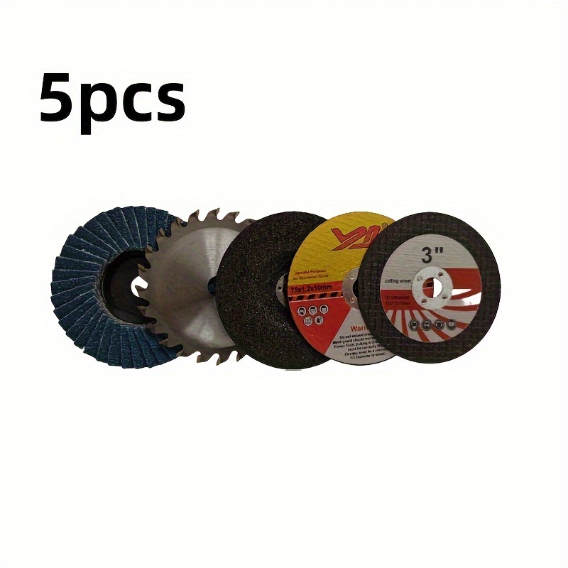 

5pcs Mini 3" Saw Blade Set Woodworking - , Alloy Construction, Table Saw Compatible