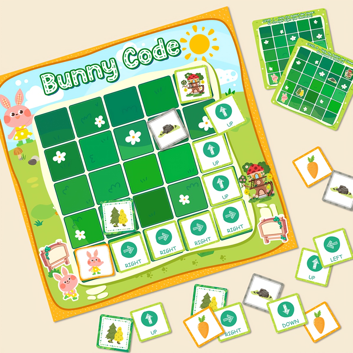 Bunny Code Rabbit Challenge Coding Learning Kit for Kids